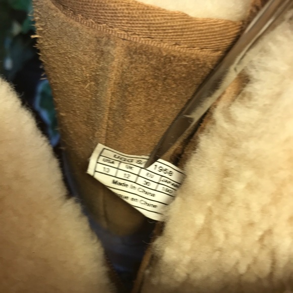 UGG Cargo Brown Zip Up Buckle Boots - Picture 5 of 8